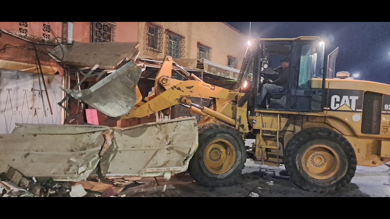 السلطة المحلية بمراكش تحرر الملك العمومي بشارع التقدم الداوديات