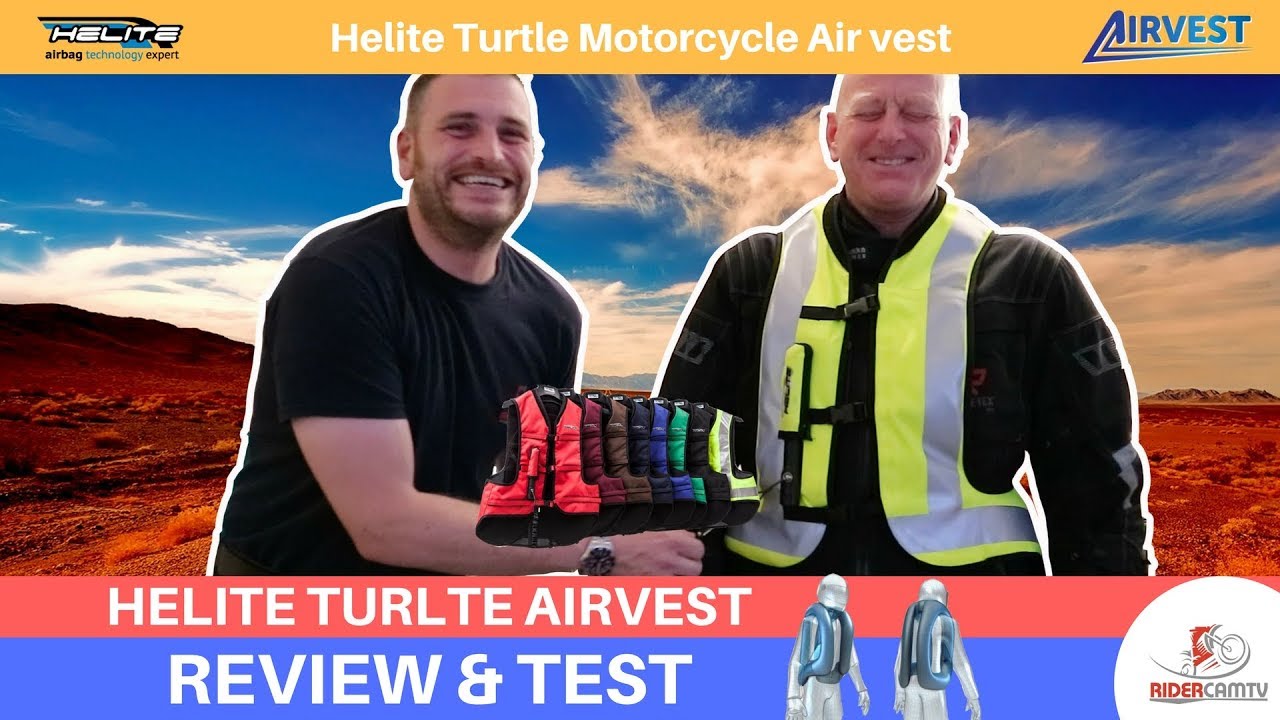 Helite Turtle Air vest - Our Review and Test