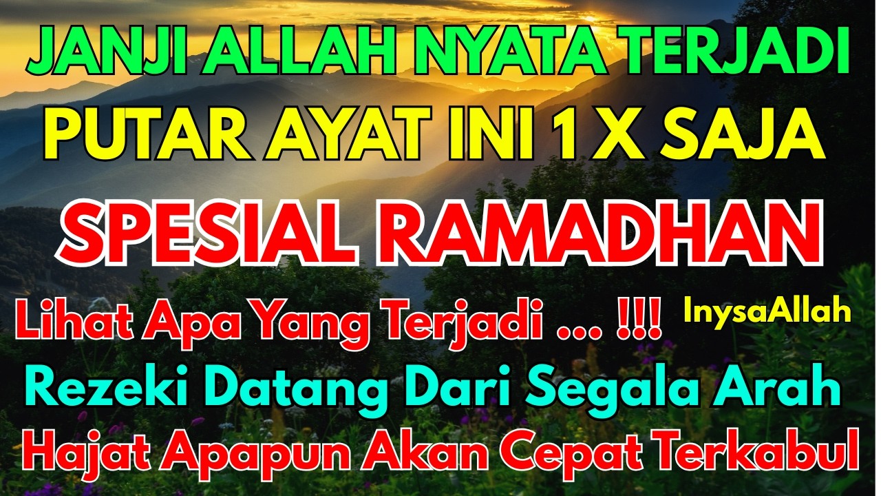 Bacaan Dahsyat! Satu Kali Putar Bisa Datangkan Kekayaan , Dzikir Malam Bulan Syaban Pembuka Rezeki