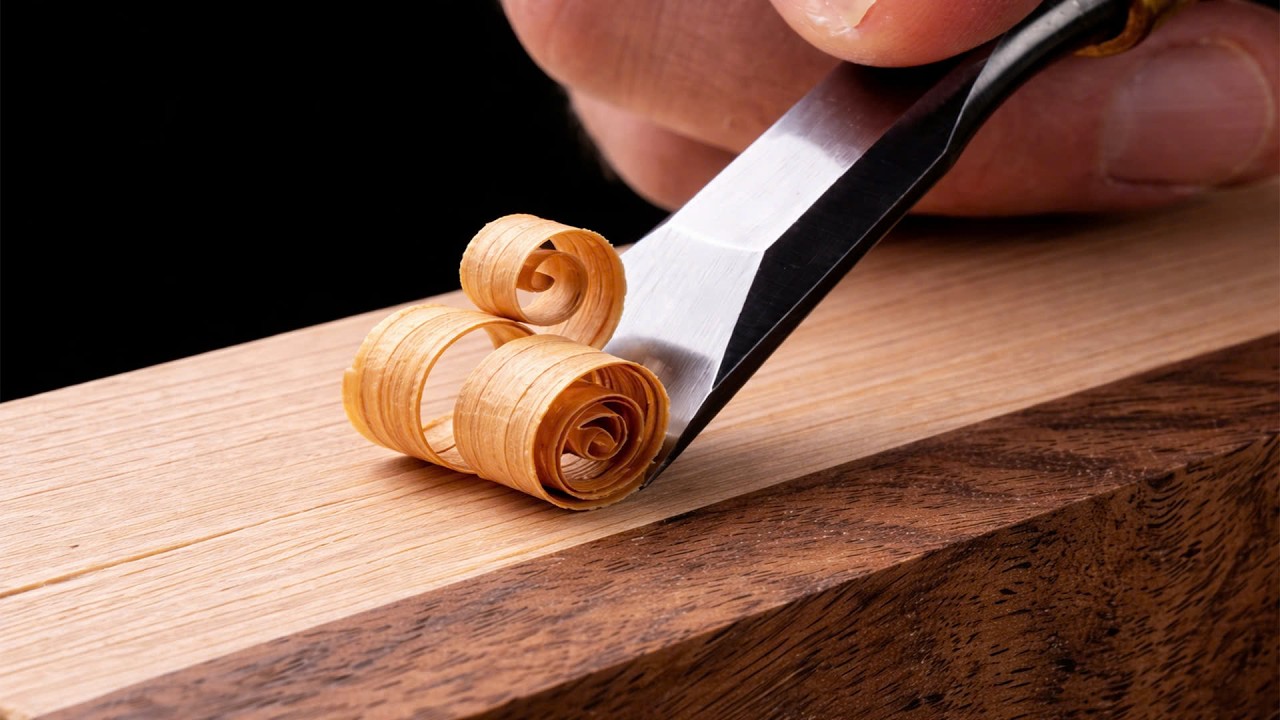 The secret to sharpening a chisel razor-sharp from a 65-year-old carpenter