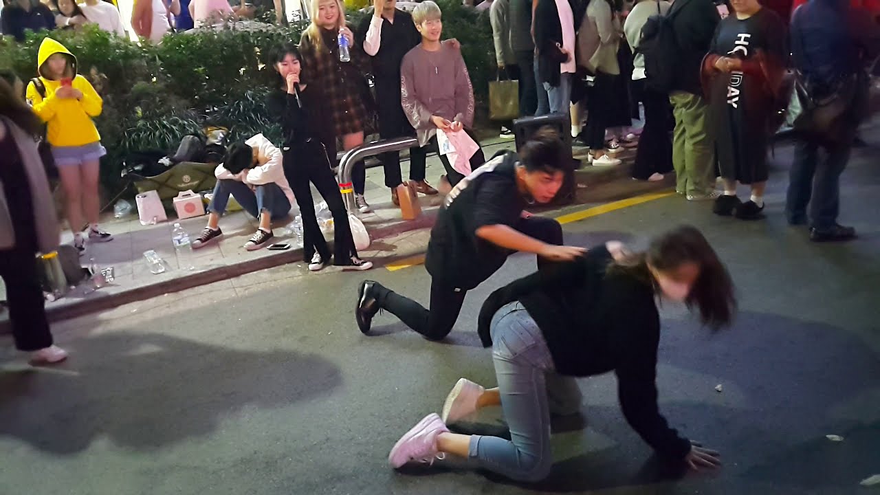 《NastyNasty_#Knock》#진수성찬 네스티네스티#노크 #커플댄스 2018.09.29 HongDae Busking 홍대버스킹 #SnowHorse