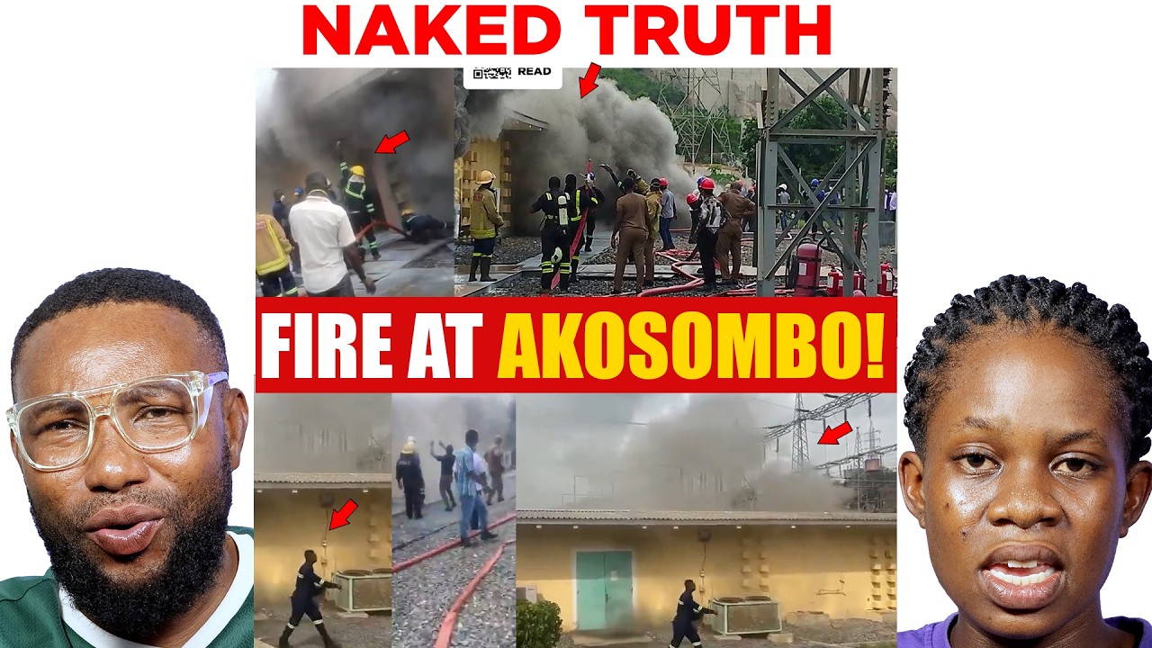⚠️GRIDCo Confirms Major Fire in Akosombo, Reason for Lights Out in Some Areas? Full Details🚨