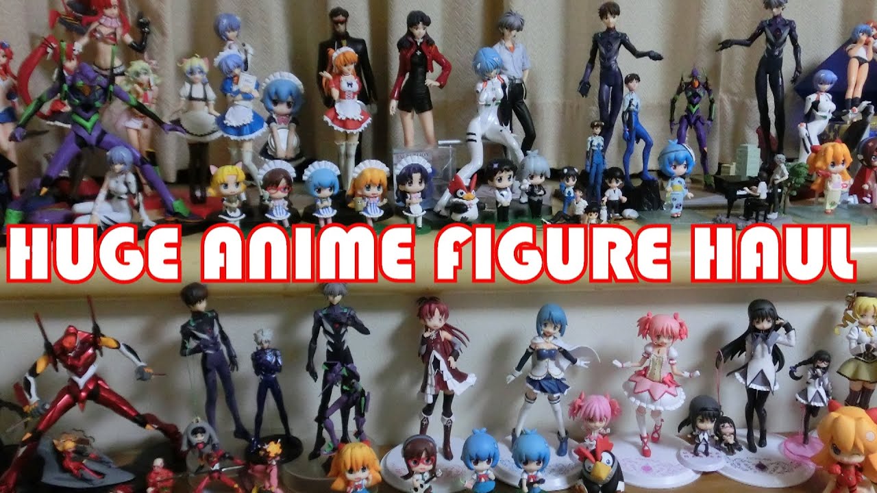 HUGE ANIME FIGURE HAUL 2014 - 3 months and over 75 figures