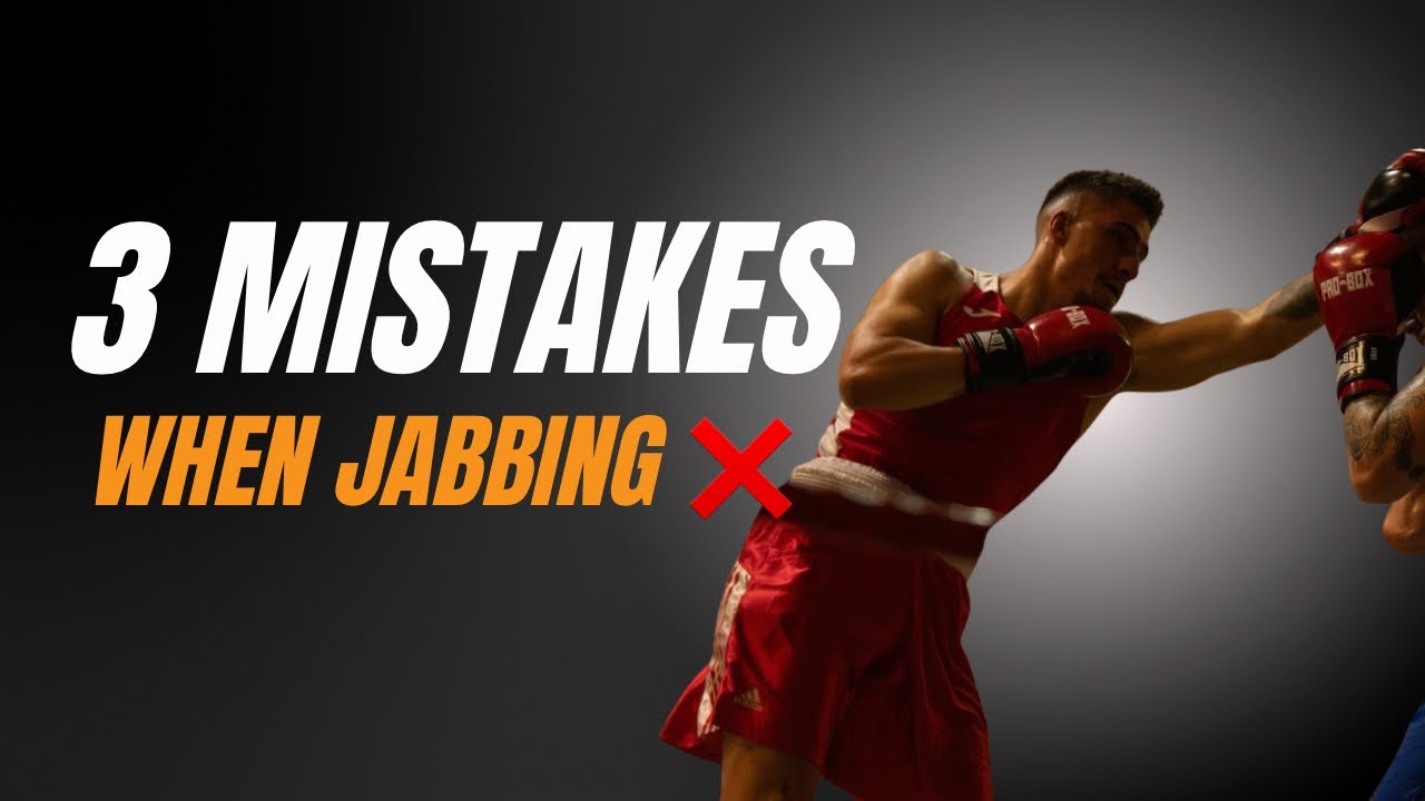 3 COMMON MISTAKES When Throwing Your JAB! 🥊