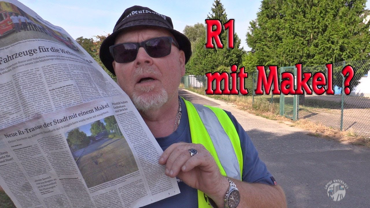 Europaradweg R1 mit Makel ? Fahrrad fahren mit Vomue