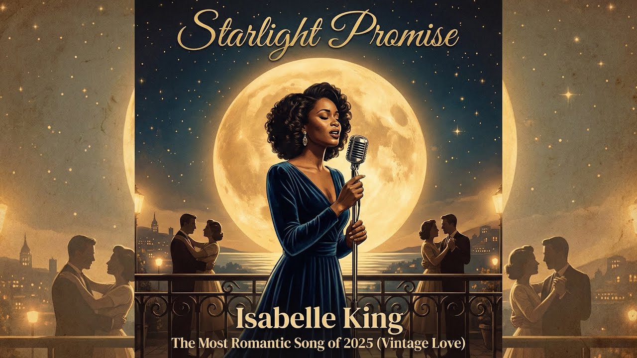 Isabelle King - Starlight Promise (Official Audio) | Dreamy 50s Doo-Wop Ballad 🌙