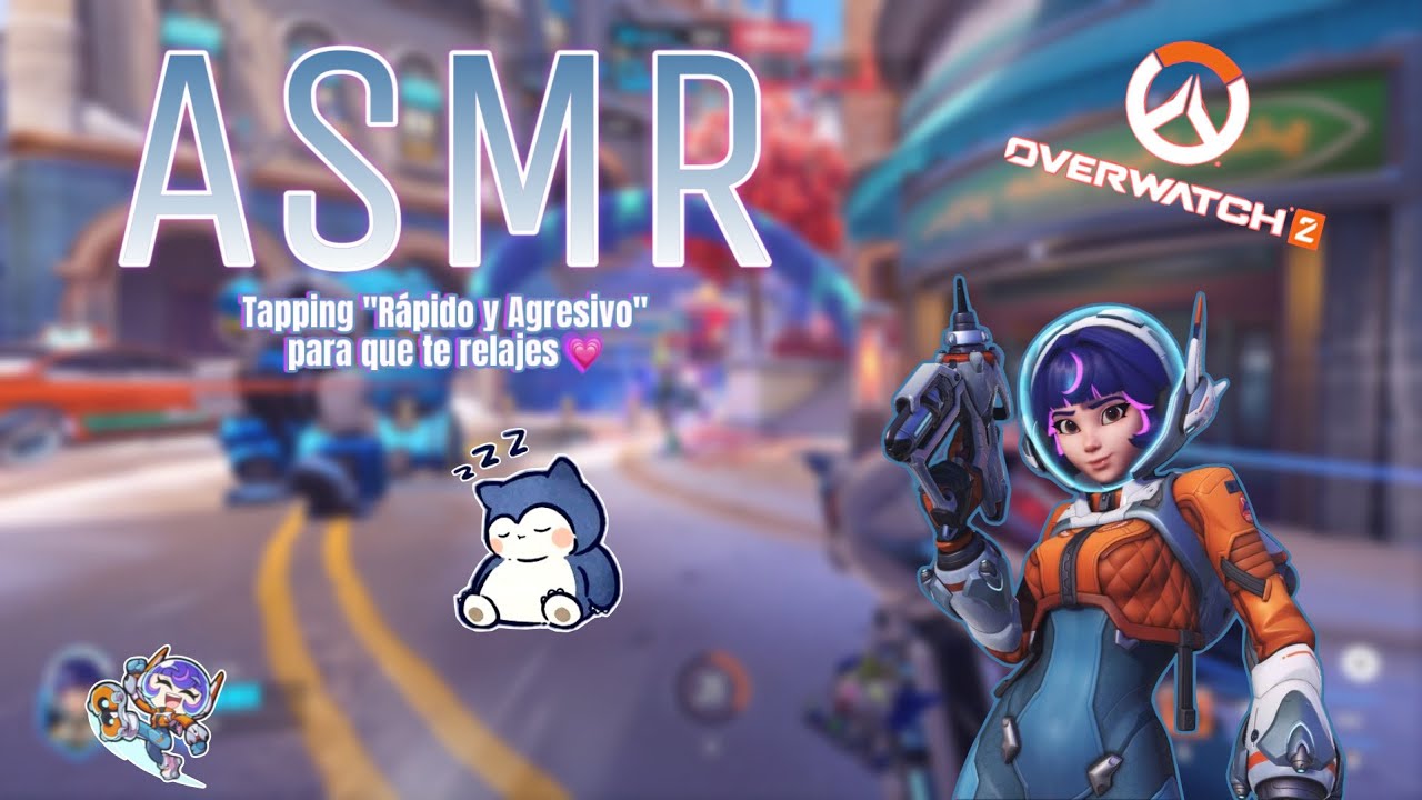 ASMR 🍂 Overwatch 2 - Haciendote tapping rápido para que puedas dormir 💫
