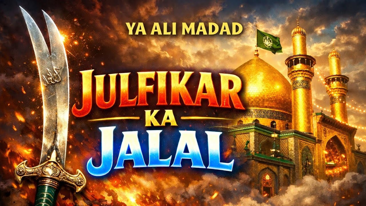⚔️ Julfikar Ka Jalal | Sher-e-Khuda Mola Ali Ka Powerful Sufi Qawwali 2026