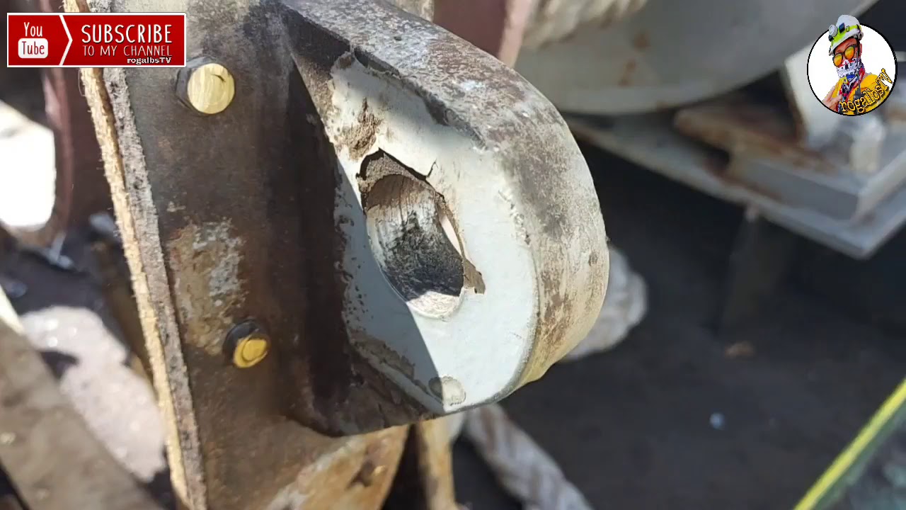 Replaced of Brake Lining on FWD Mooring Winch Day2