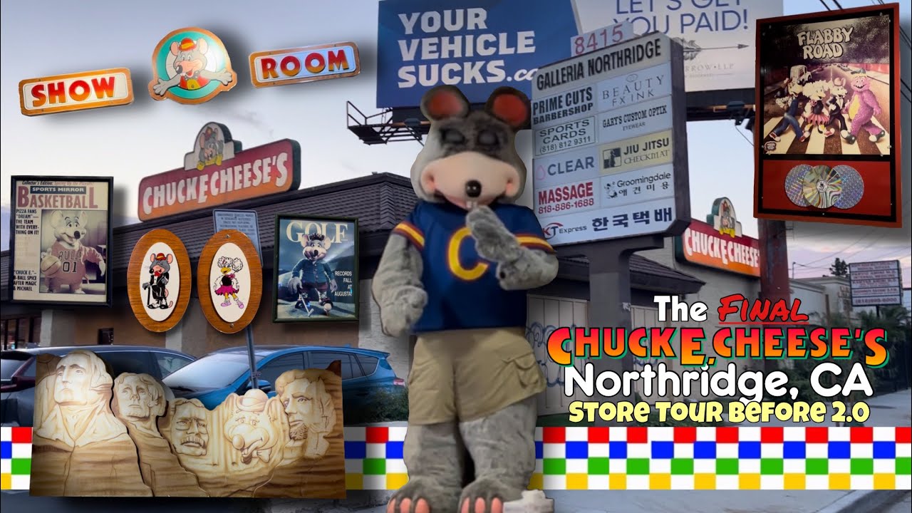 The FINAL Chuck E. Cheese’s Northridge, CA Store Tour Before 2.0