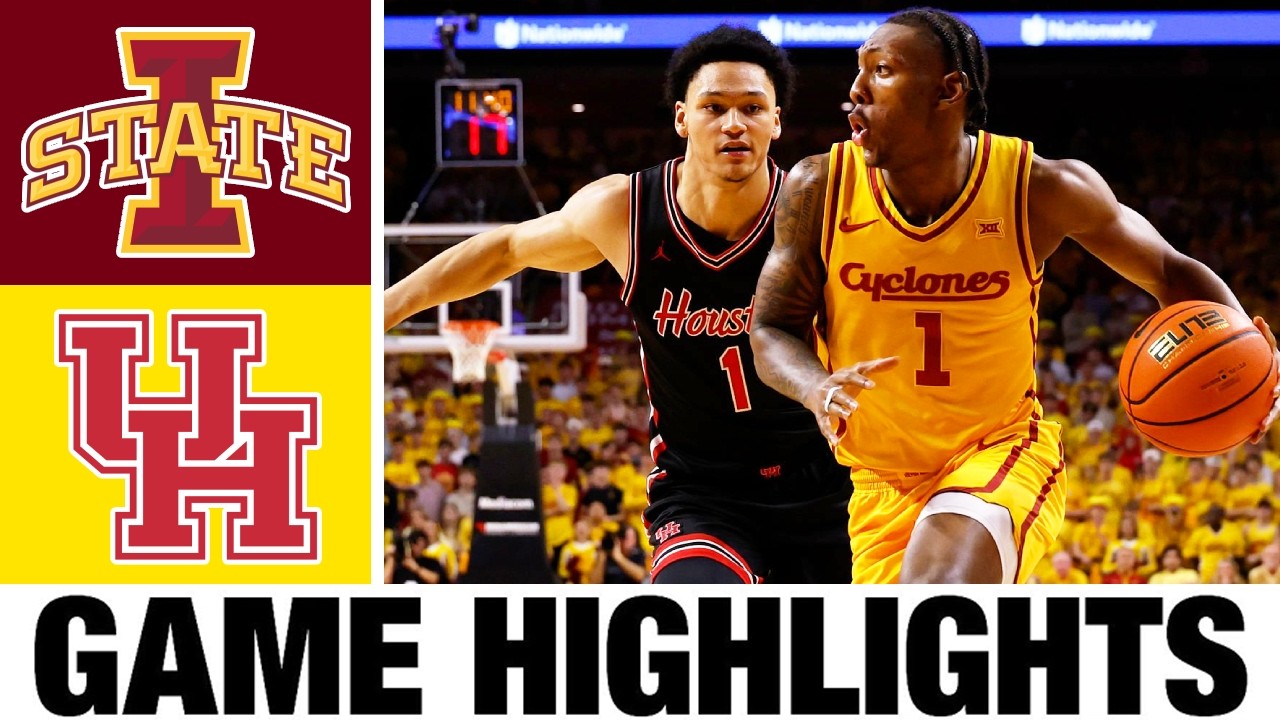#2 Houston vs #6 Iowa State Highlights | Men's Basketball | College Basketball 2026