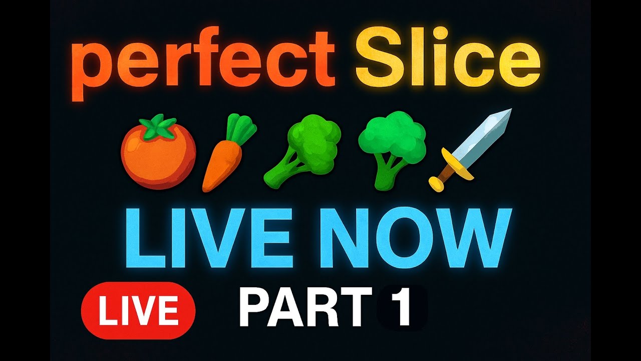 perfect Slice 🥕🌶️🥬🍽️ Live Now  #shortlive #live