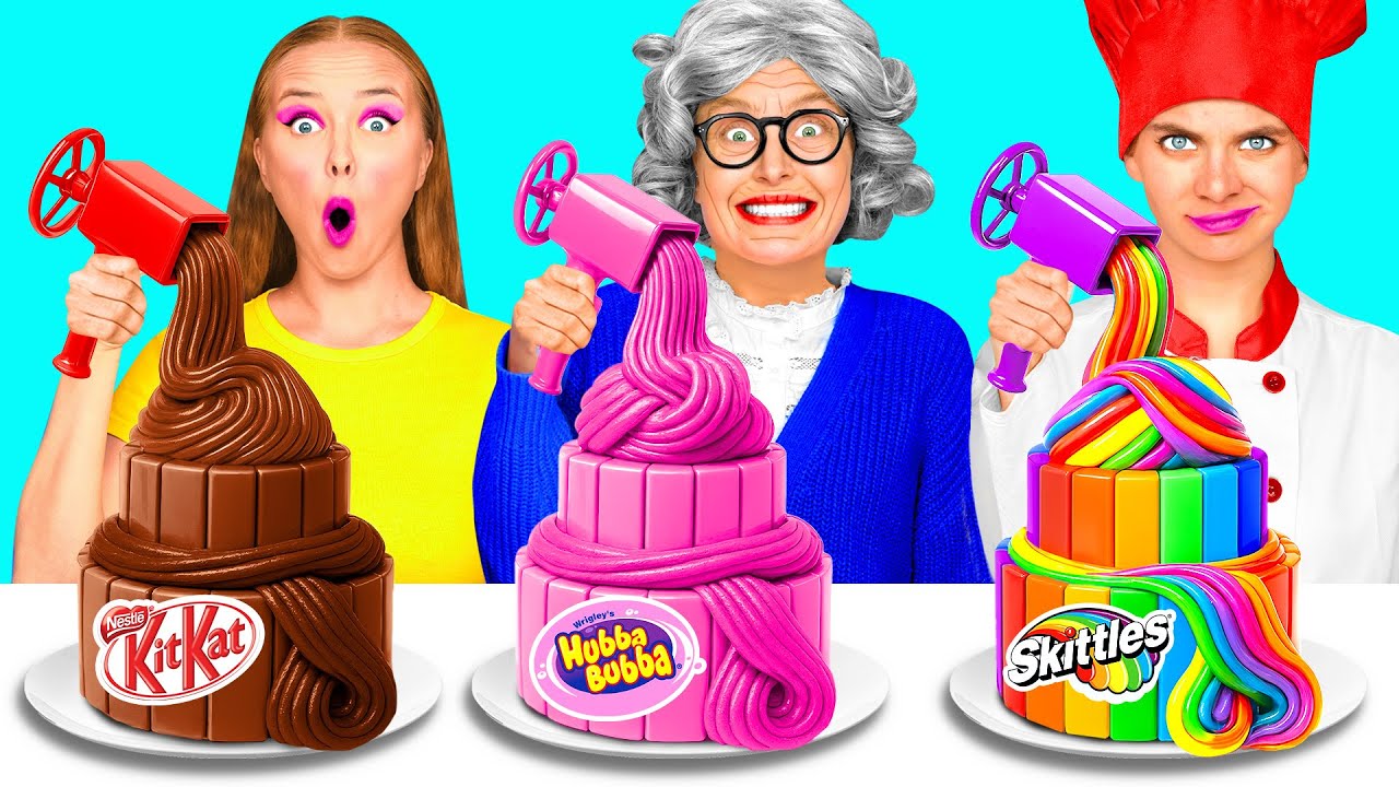 Tantangan Masakanku vs Nenek | Kocak Dapur Momen DuKoDu Challenge