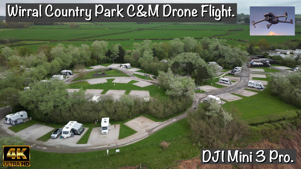 Wirral Country Park C&M Clubsite | Stunning Drone Flight