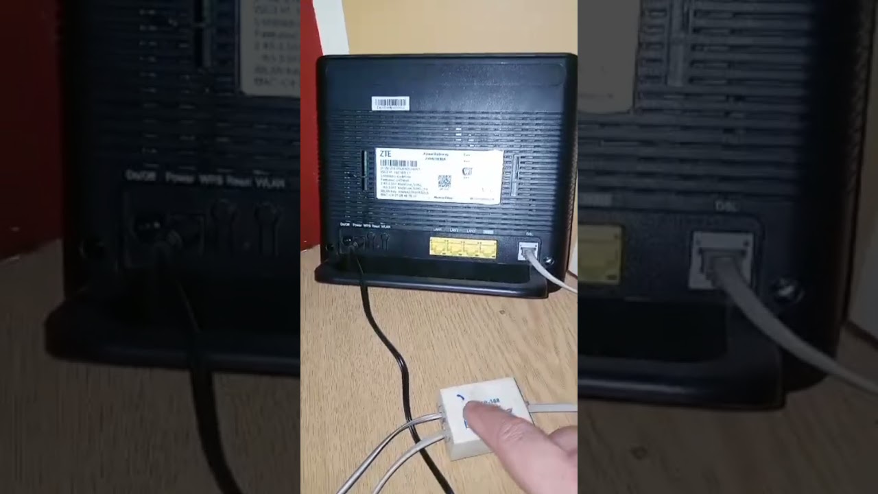 طريقة تركيب راوتر النت المنزلي DSL
