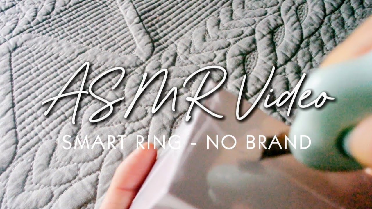 ASMR Unboxing No brand Smart Ring 