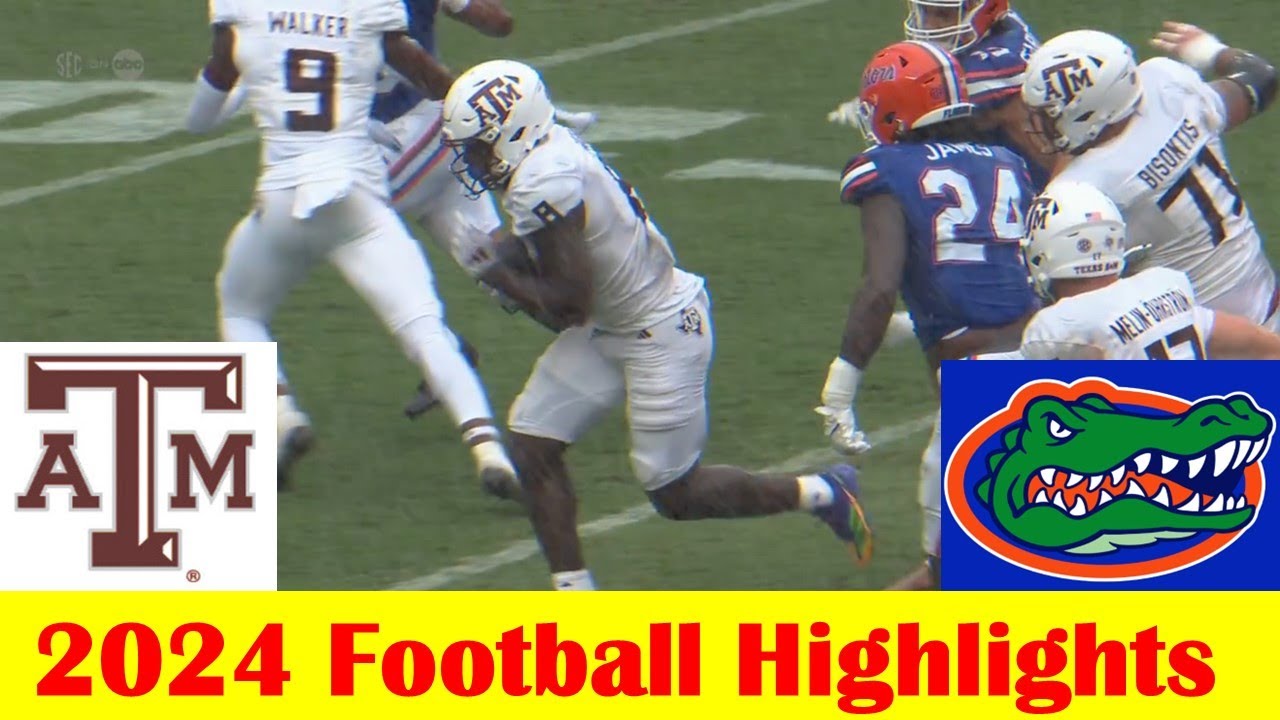 Texas A&M vs Florida Football Game Highlights 9 14 2024