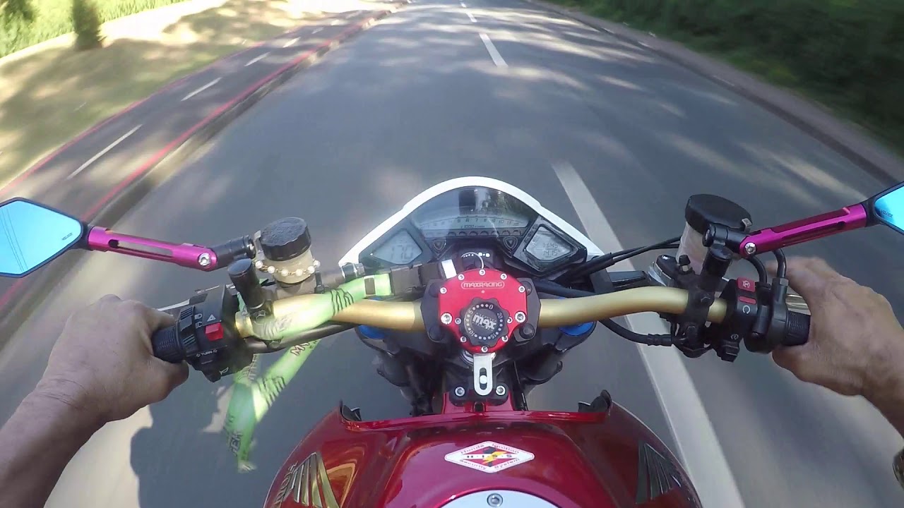 HONDA CB 1000 R TEST RIDE ESCAPE ATALLA  AÇO INOX 3 POLEGADAS 3 DOBRINHAS