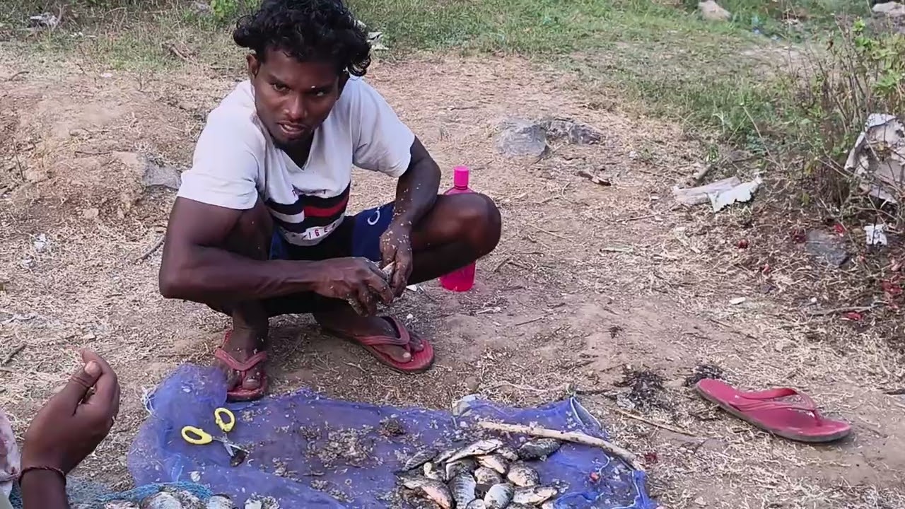 மீனு சுத்தம் செய்றோம் #fishing #fishingvideo #fishing full video #full video #full video tamil