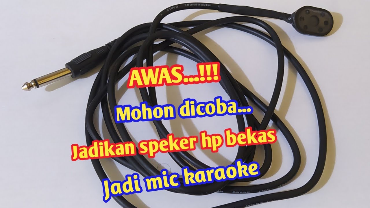 TERBARU 2023 || SIAPA SANGKA SPEAKER HP BEKAS BISA DIJADIKAN MIC KARAOKE !!!
