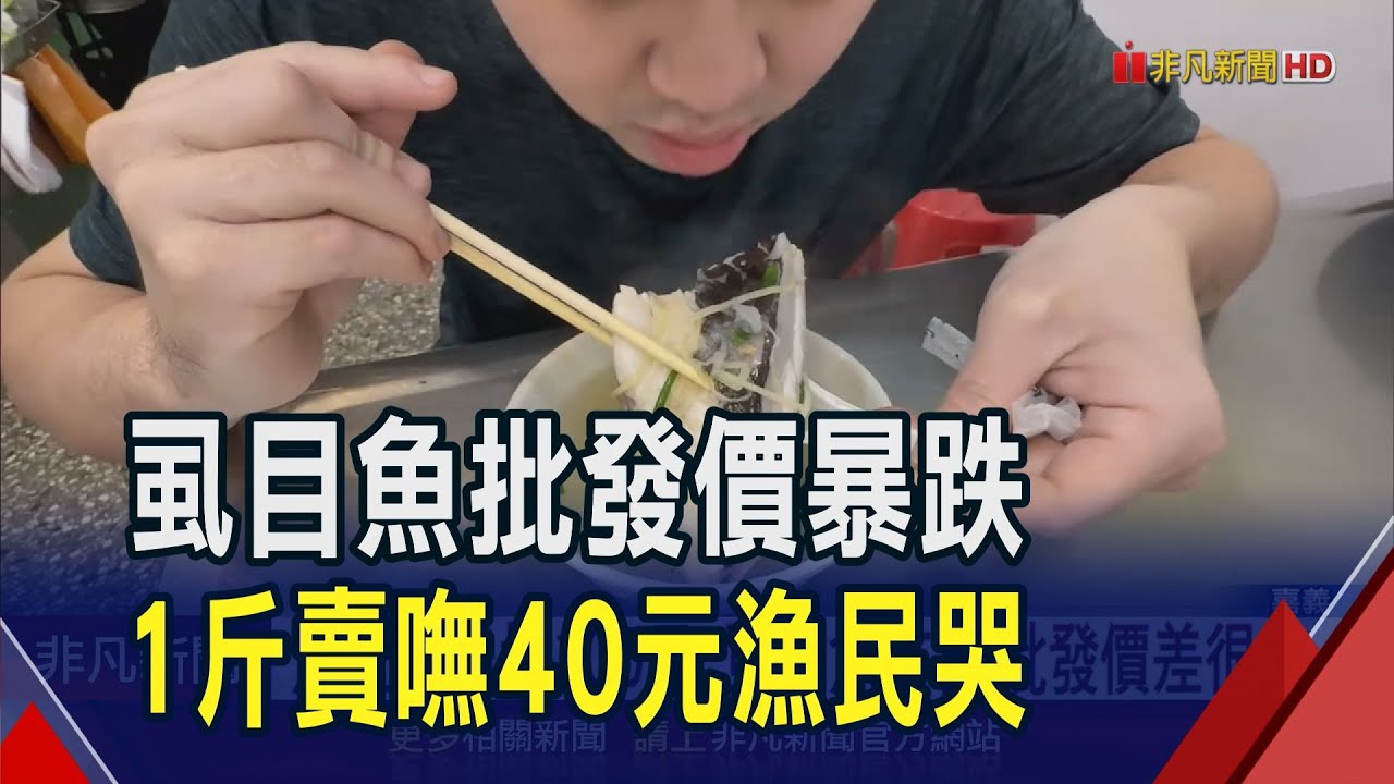 批發價1斤不到40元! 虱目魚