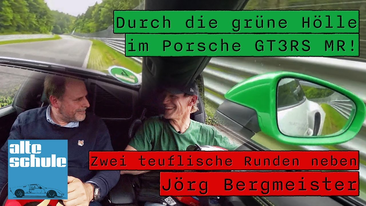 Jörg Bergmeister erklärt die Nordschleife – meine Mitfahrt im Porsche 911 GT3 RS MR