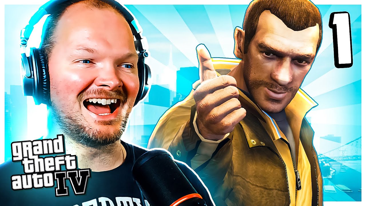 GTA IV | Blind Let's Play [ Part 1 ] - Niko's First Day In Liberty City!