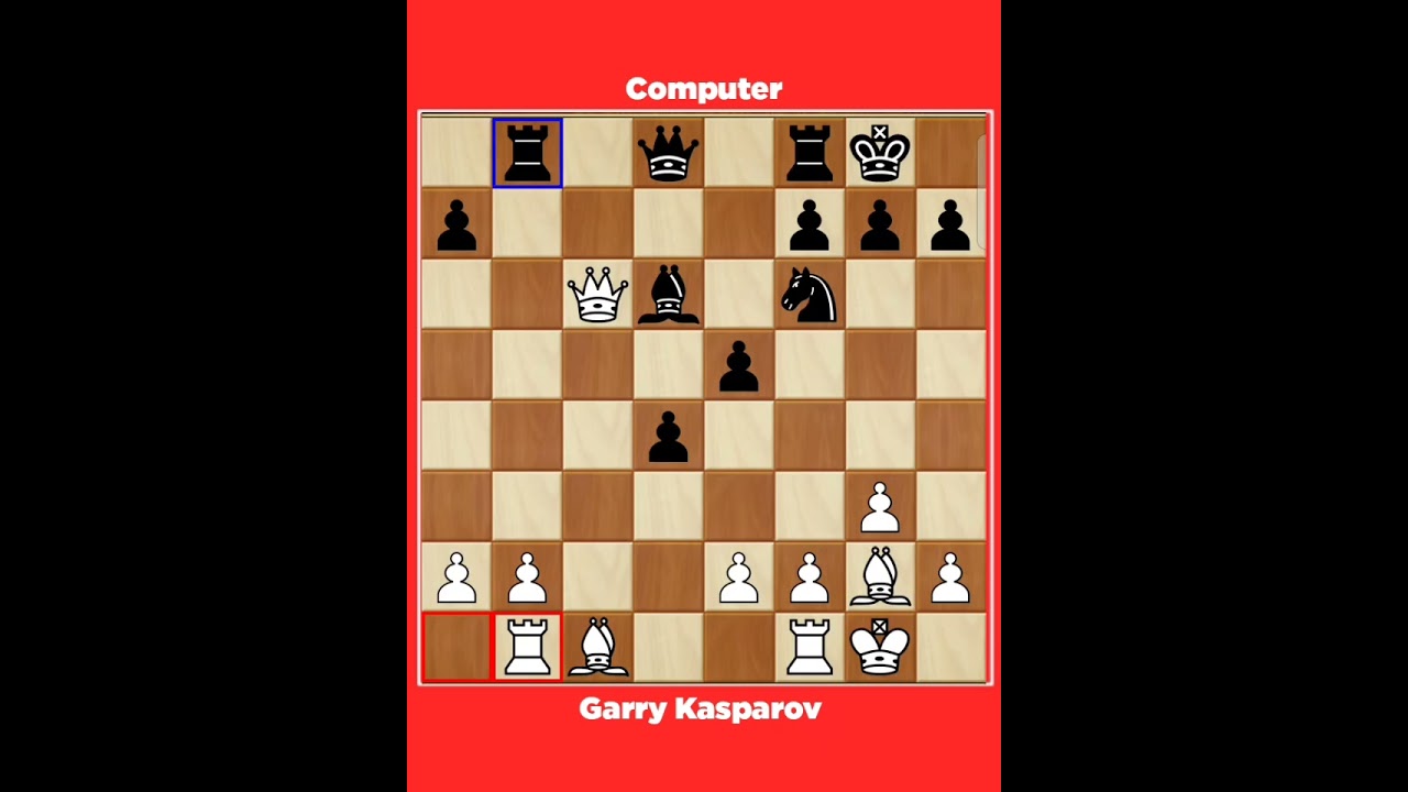 Garry Kasparov vs Computer √ Match Philadelphia  USA, 1996.
