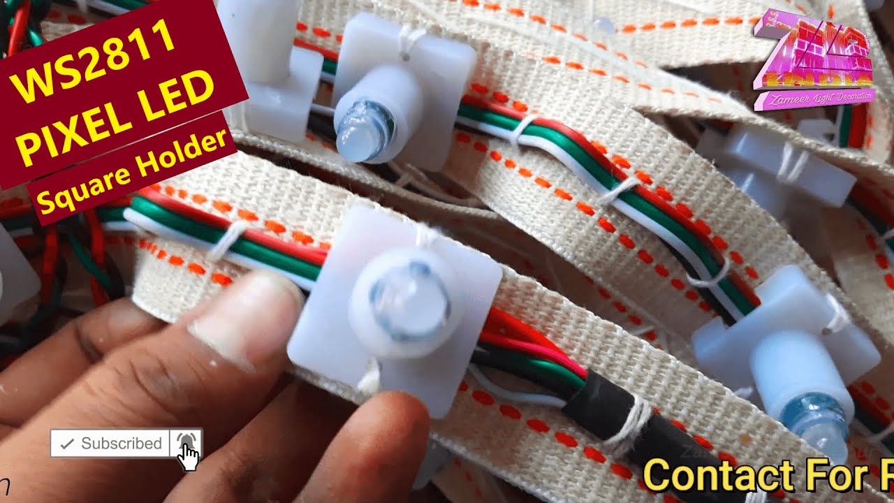 Diwali Ws2811 RGB Pixel LED Light Belt(Patta) Making Professionally #Pixel_LED_Light