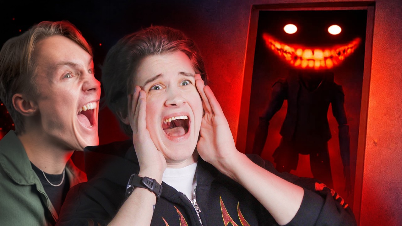 Två vuxna män LIVRÄDDA för Roblox