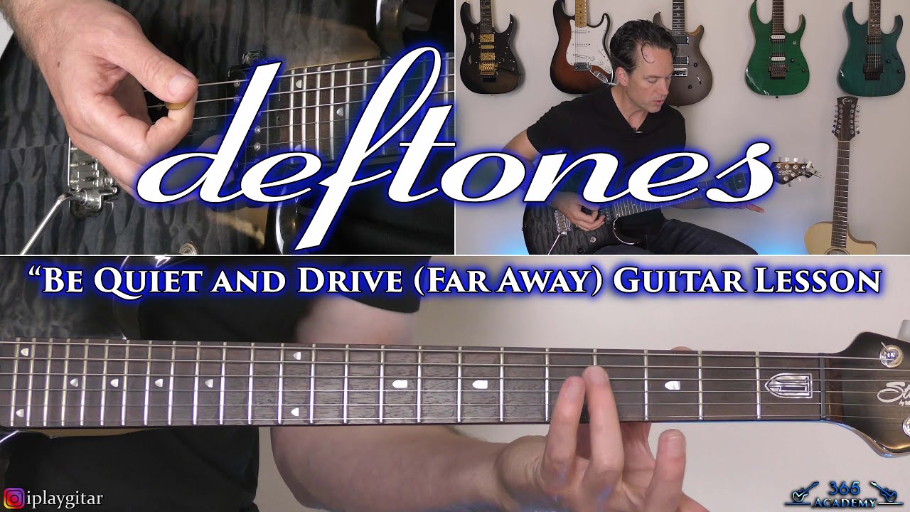 Deftones - Be Quiet and Drive (Far Away) Урок игры на гитаре