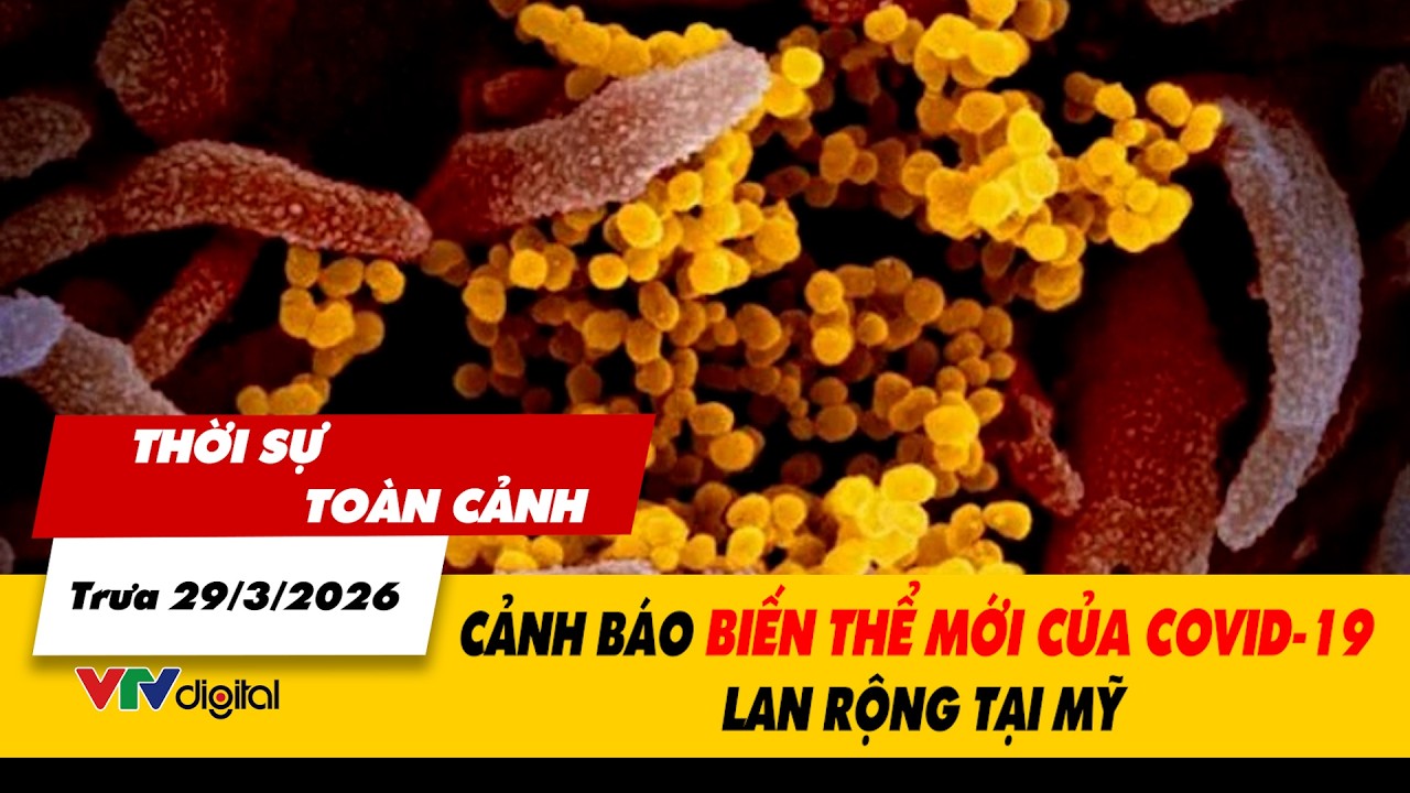 Thời sự to&agrave;n cảnh trưa 29/3: Cảnh b&aacute;o biến thể mới của COVID-19 lan rộng tại Mỹ | VTV24