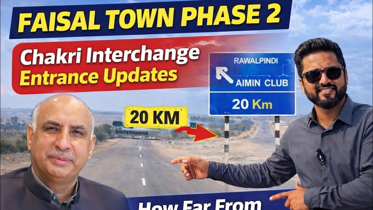 Faisal Town Phase 2 | Chakari Interchange | Rawalpindi Ring Road