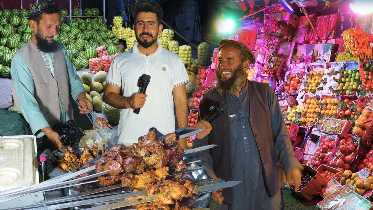 Karte naw kabul, شام کابل گزارش منصور،کباب روی جاده،کارته نو کابل