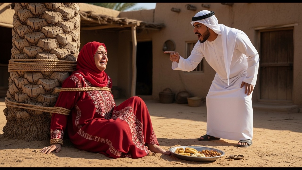 عندما سقط طبق الطعام من الأم العجوز، ماذا فعل الابن القاسي؟  | قصة إسلامية