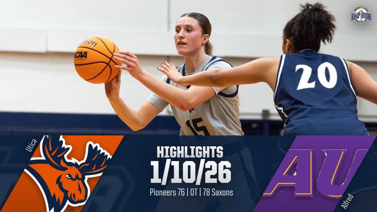 Utica vs Alfred University | Women's Basketball Highlights - 1/10/26