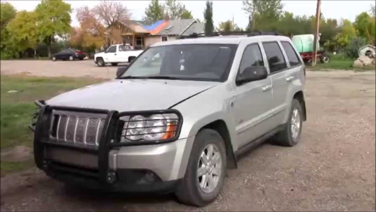 2008 Jeep Grand Cherokee, 3.0L Alternator belt Removal and Replacement