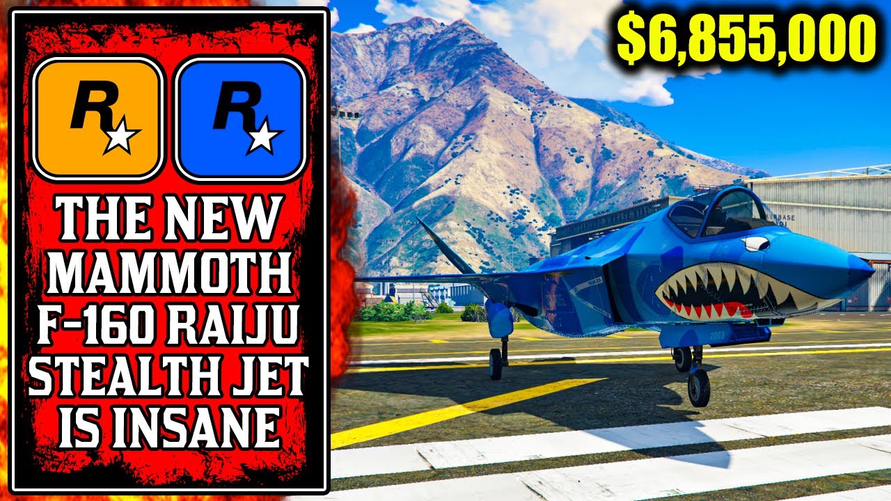 The New Stealth Jet in GTA Online is Actually Amazing