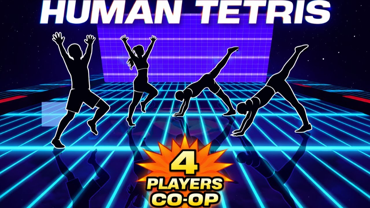HUMAN TETRIS SQUAD 🔥| Group Interactive Warm-up | Full Body Workout 🔥