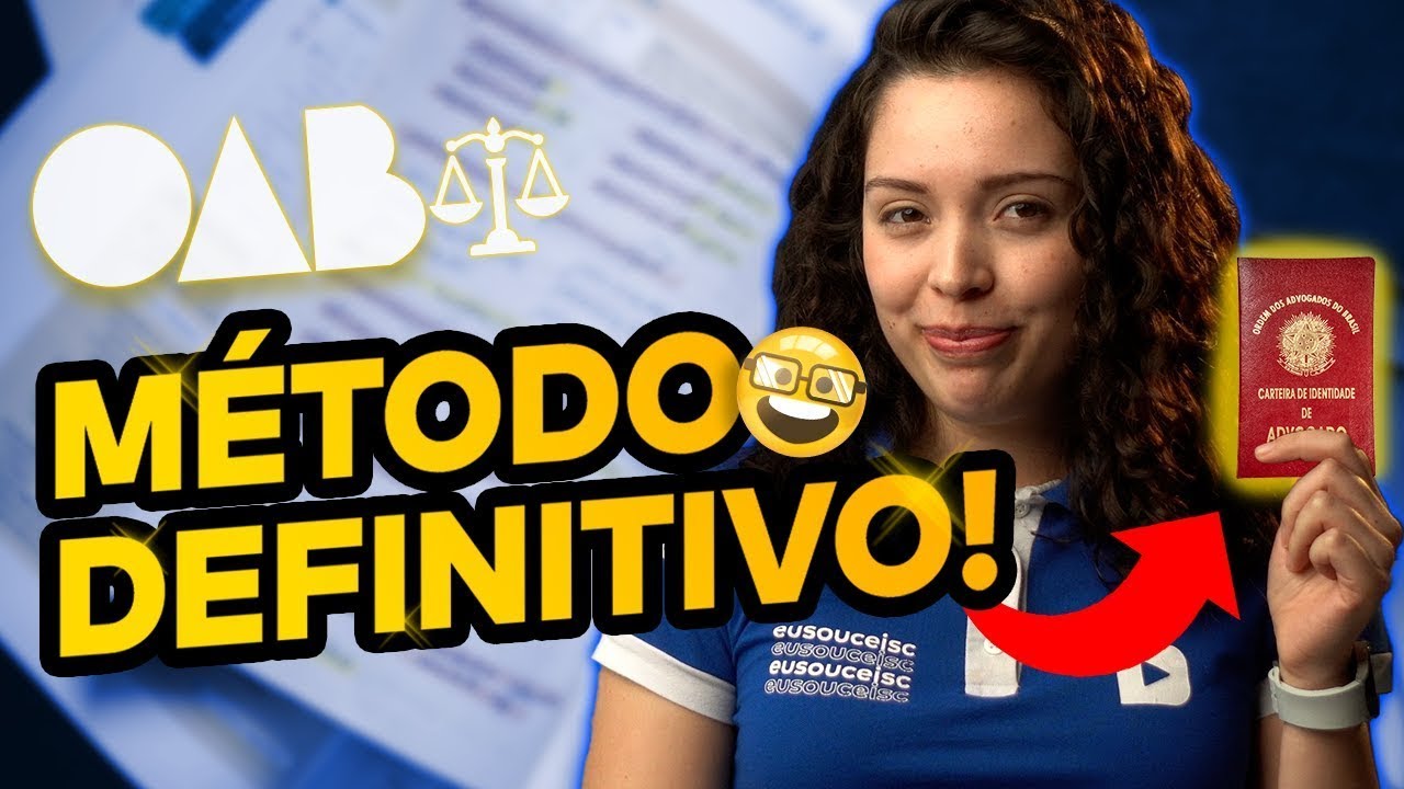 COMO ESTUDAR para a OAB 1&ordf; FASE em 6 MINUTOS 💪 [43&ordm; EXAME]