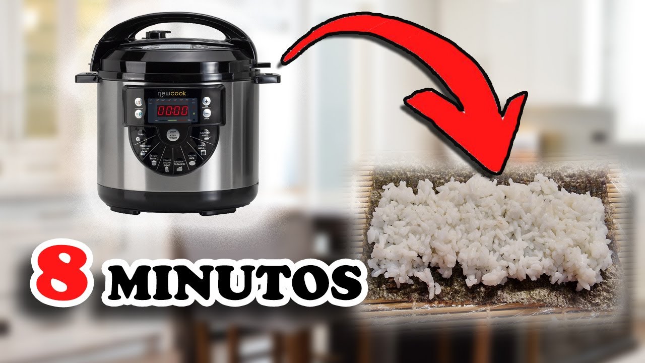 💥Como hacer ARROZ para SUSHI en olla NEWCOOK o GM