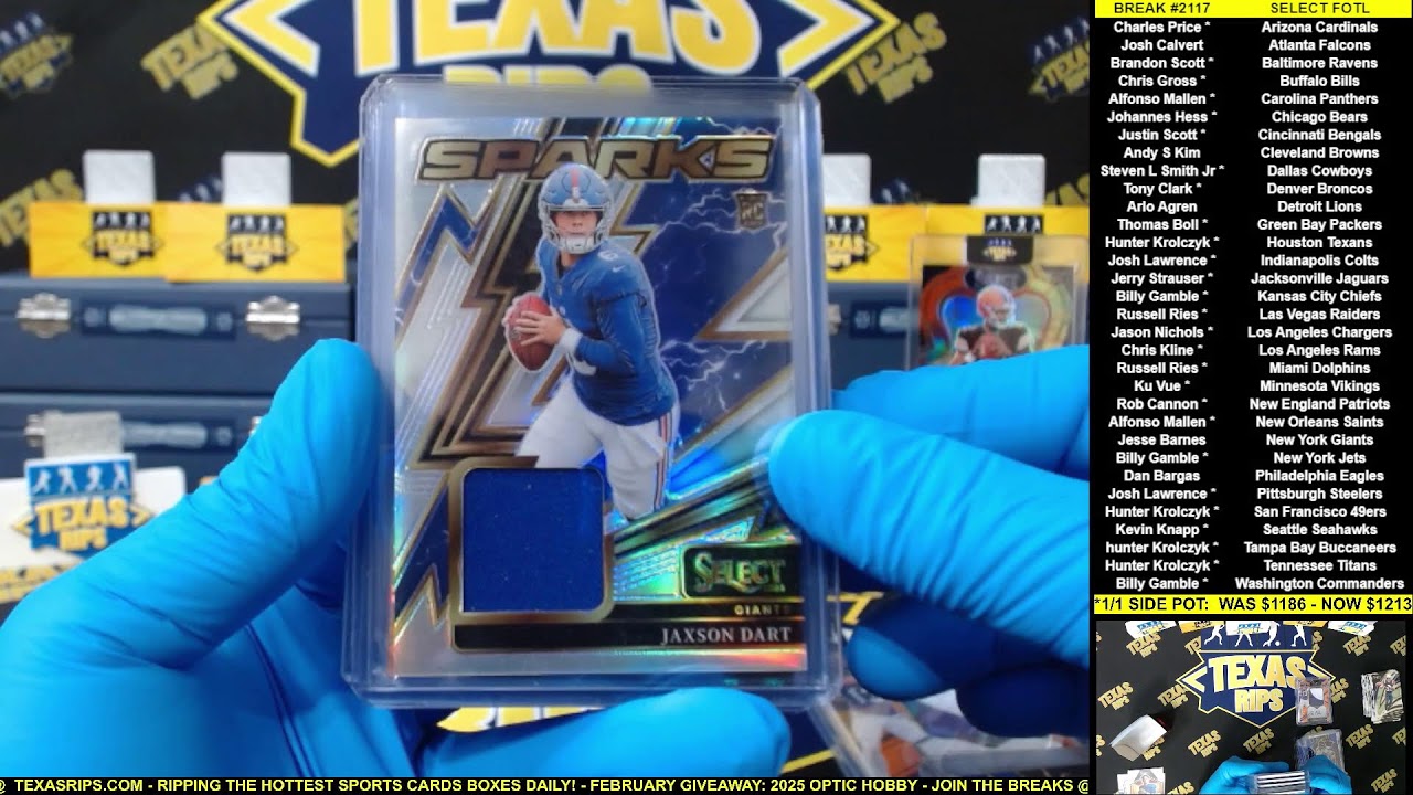 BREAK #2117 - 2025 SELECT FOTL FOOTBALL