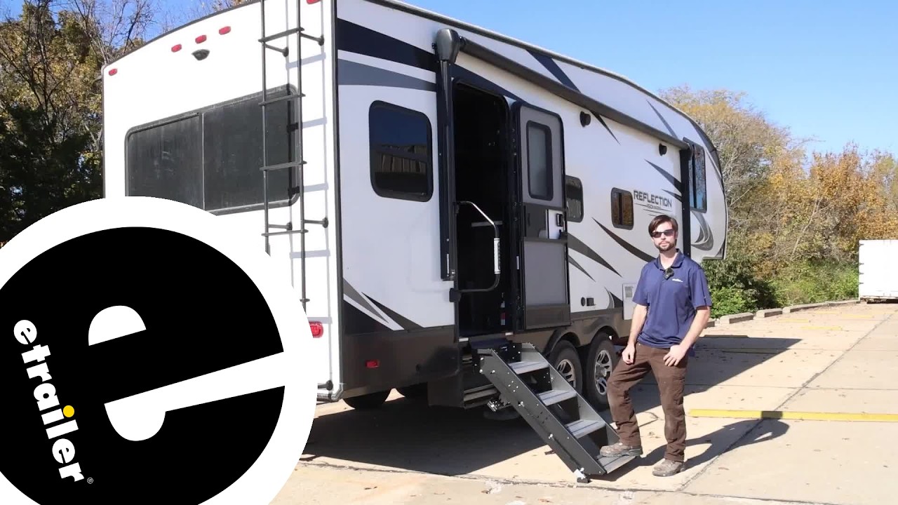 etrailer | Setting Up Your Lippert SolidStep RV Steps - 2021 Grand Design Reflection 150 Fifth Wheel