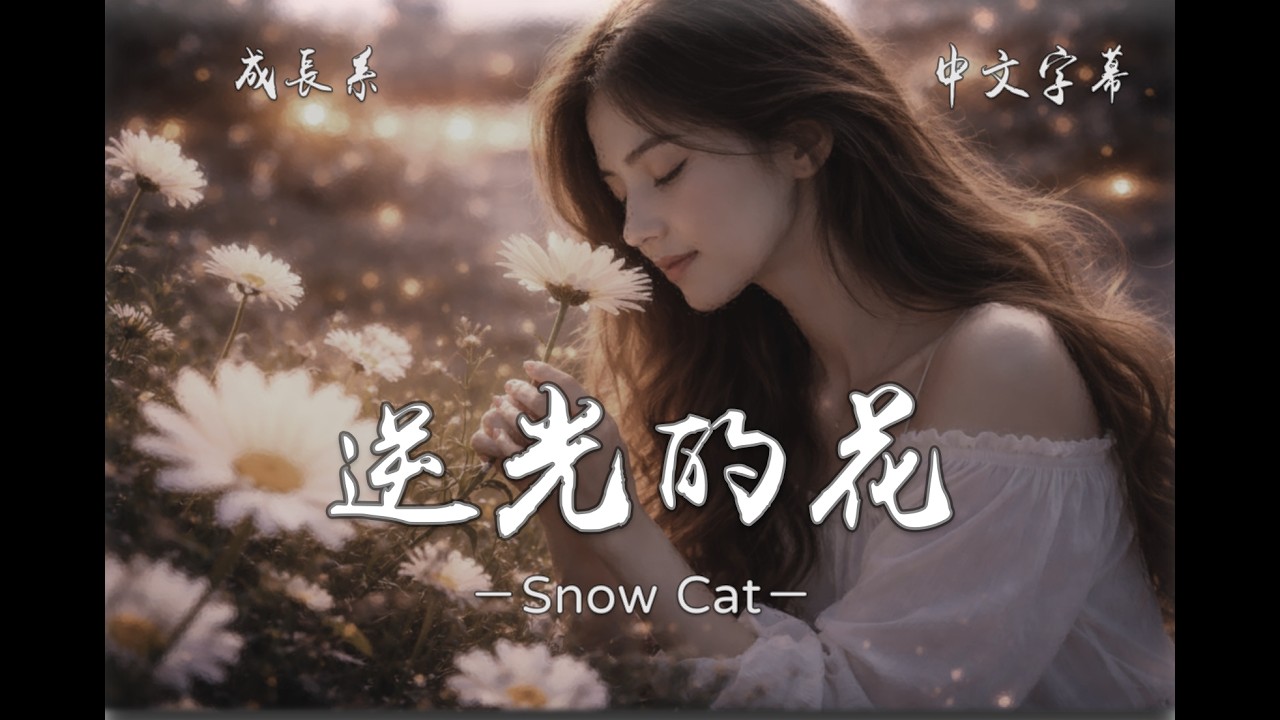 逆光的花 | 女聲華語情歌 ft. 男聲 | 治癒系抒情R&B | Lyric Video | Snowcat Music