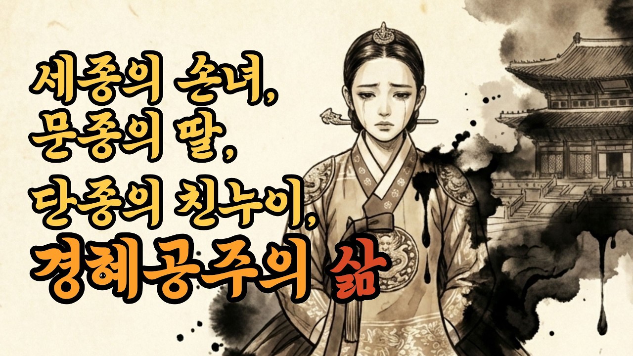 [반만년한국사] 단종의 친누이 경혜공주의 삶, 남편은 거열형, 동생은... 27살에 비구니가 된 공주ㅣ#경혜공주 #조선왕실 #단종 #세조 #계유정난 #사육신 #조선역사