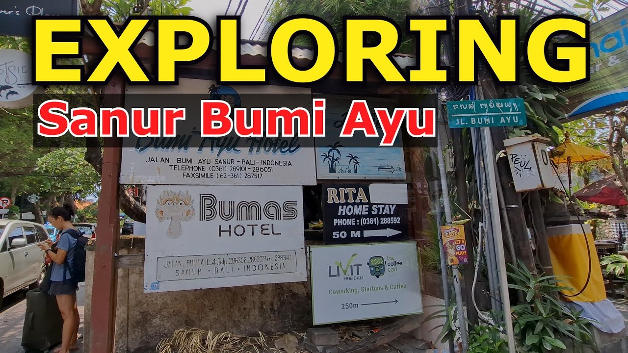 EXPLORING Bumi Ayu Sanur Walk