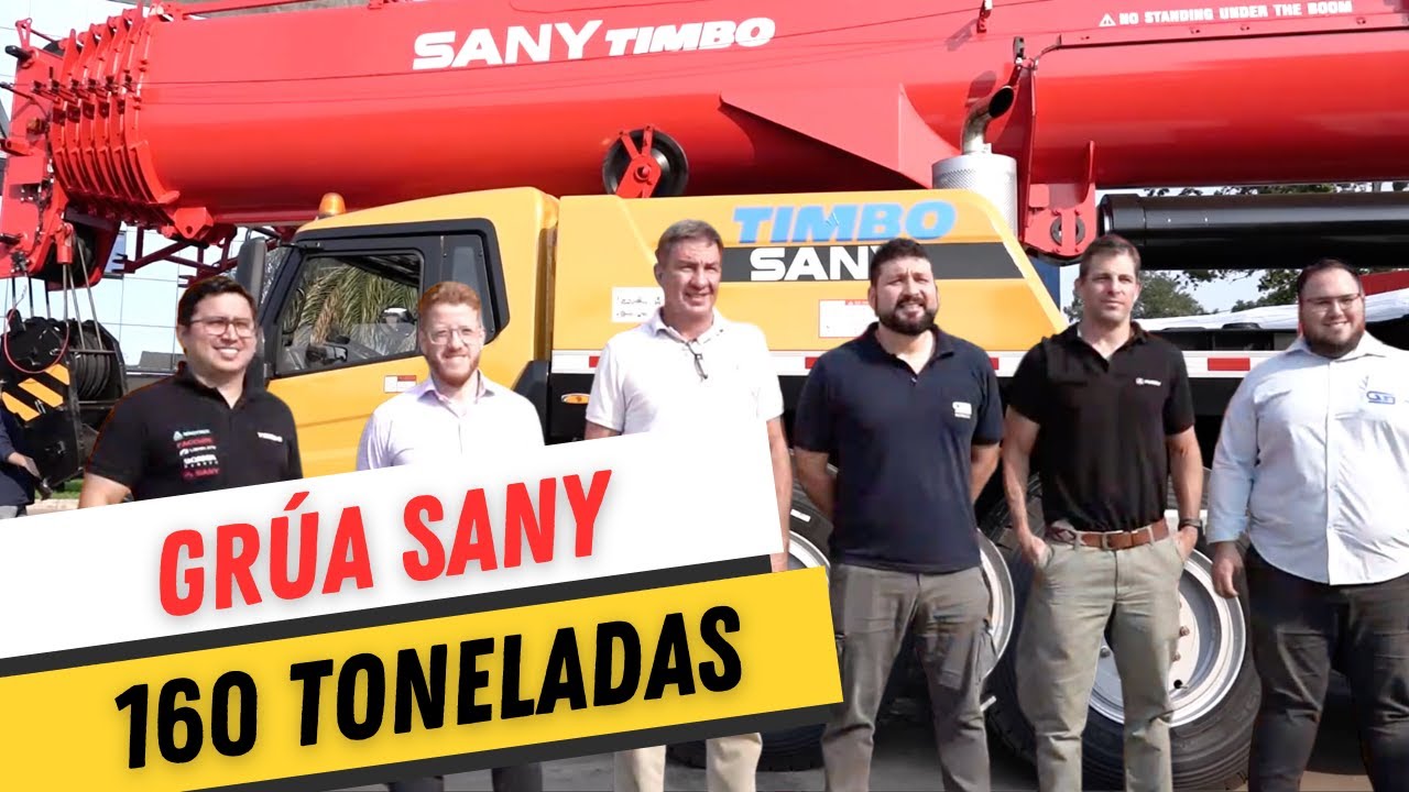 GA INGENIERÍA S.R.L adquirió una grúa SANY del GRUPO TIMBO