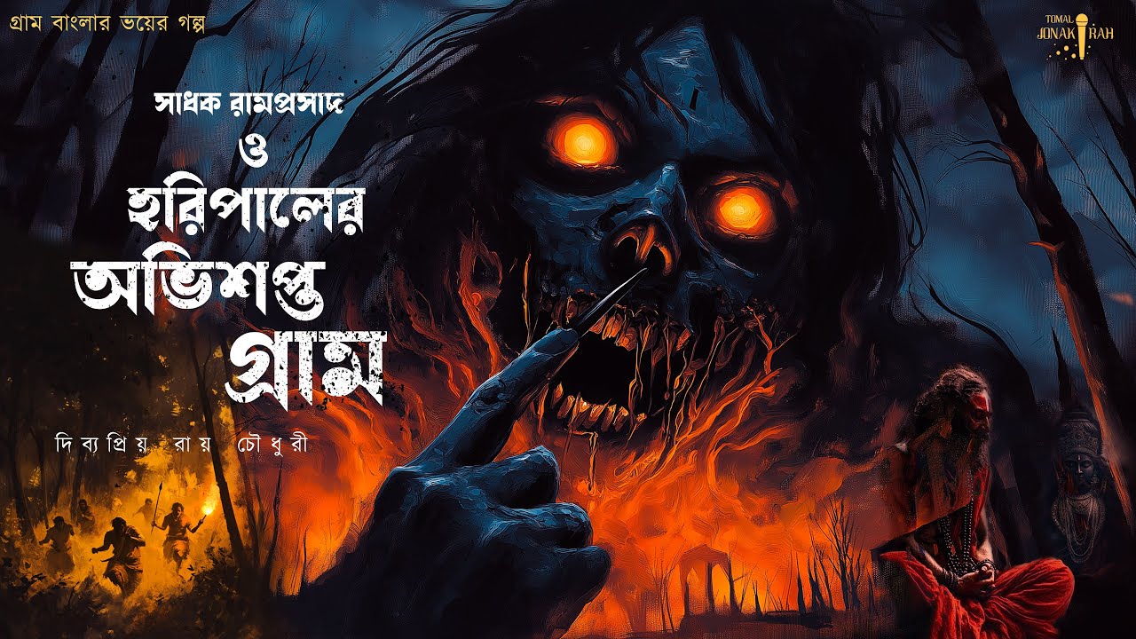 হরিপালের অভিশপ্ত গ্রাম ! ( গ্রাম বাংলার ভূতের গল্প !! ) | দিব্যপ্রিয় রায় চৌধুরী | Horror Story  !!
