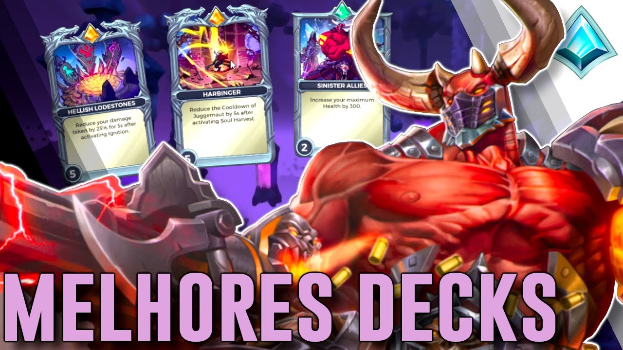MELHORES BARALHOS DO RAUM \\\ PALADINS