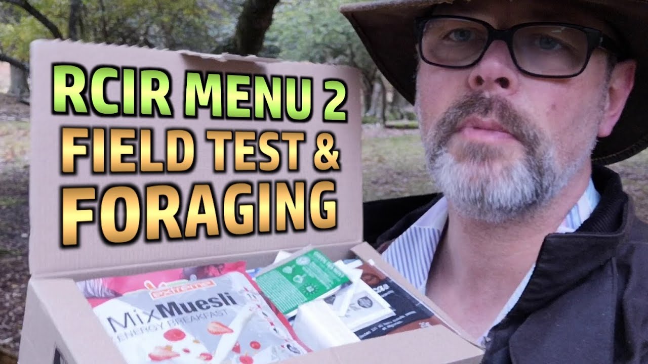 RCIR Menu 2 - Field Test With Additional Foraging